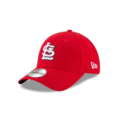 Red St. Louis Cardinals Hat - New Era MLB The League 9FORTY Adjustable Caps USA3795841